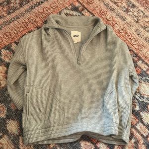 Aerie knit 1/4 zip